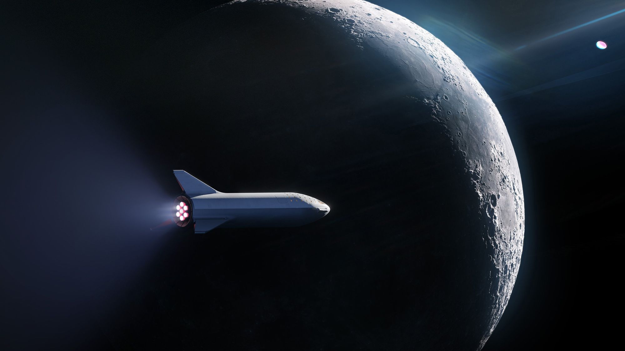 SpaceX announces plan to send tourists to the Moon on new BFR