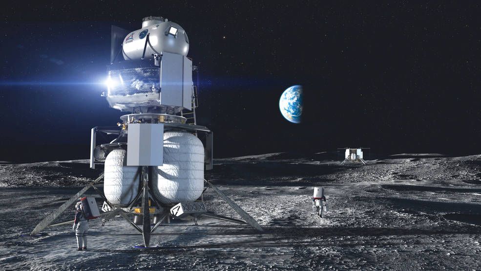 How did SpaceX beat out Blue Origin for the Moon lander contract? Part 1